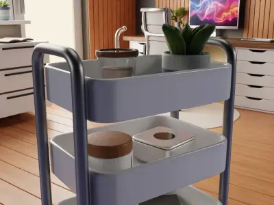 Isometric room 3D model purchase