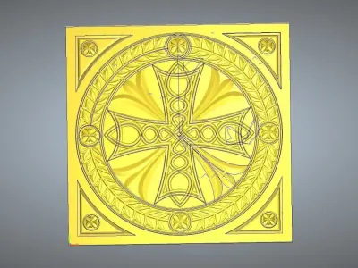 The Transformed Holy Cross 3D model