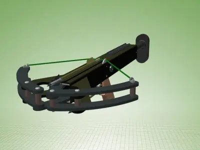 Cross Bow Concept Free 3D model