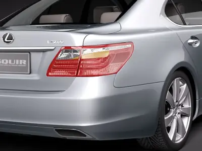 Lexus LS 600h 3D model