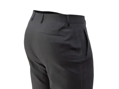 Business Pants 32 - All MH Bodies - UE5 Skeletons - Rigged Low-poly 3D model