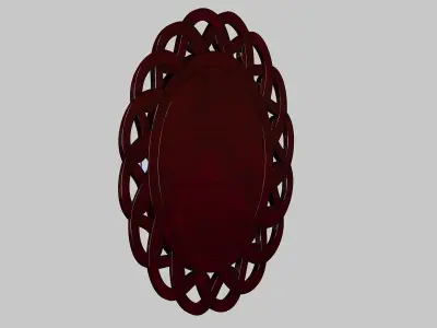 Wall Clock 02 PBR 3D model