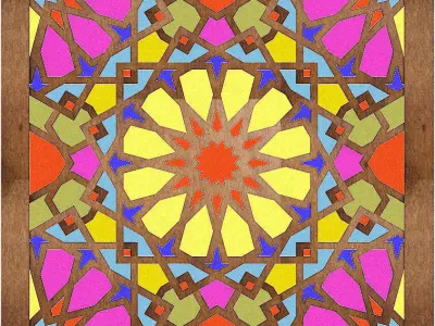 Arabesque art 3D print model