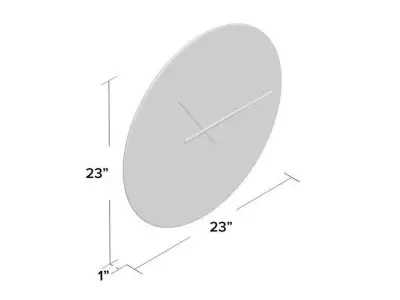 Time Sprial Analog Wall Clock Free 3D model