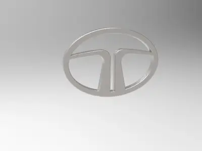 Tata Motors logo 3D print model