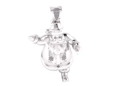 MEN RACNG PENDANT  3D print model