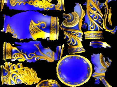 Elegant Ceramic Vase 3D Model - Timeless Home Decor 3D print model