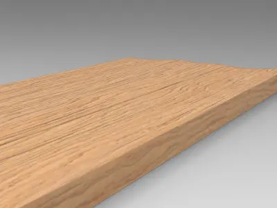 Otoro Tray Low-poly 3D model
