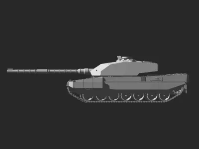 Vikers mbt 3D print model