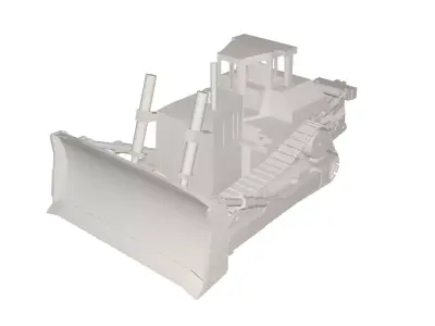 Industrial vehicle 3D model