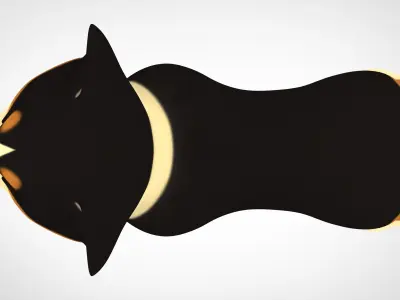 Corgi  Low-poly 3D model