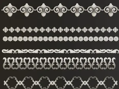 ornament 3D model 12