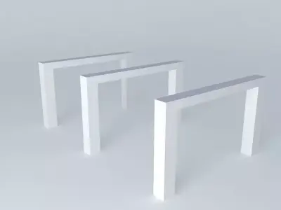 Bows over track Free 3D model