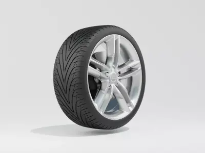 Audi S5 Wheel 3D model
