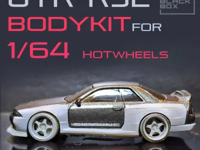 GTR R32 BODYKIT For Hotwheels 1-64 3D print model