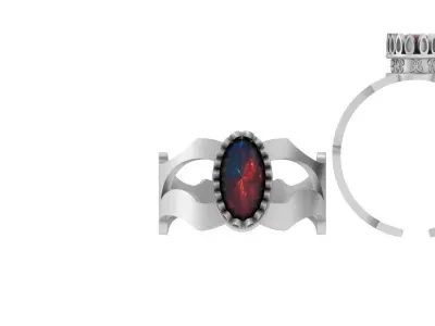 3d-model king ring 3D print model