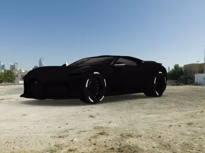  Bugatti La Voiture Noire 3D model