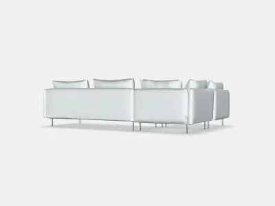 SODERHAMN Corner sofa 4-seat 1 3D model
