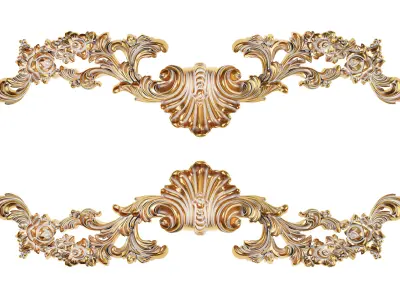 Classic carved 200 3D model