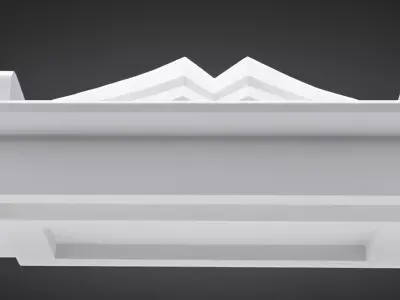 STL Morfix3D Stellaris 01 - ORION Sofa - 3D Model 3D print model
