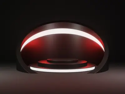 Product Display Podium 3D model