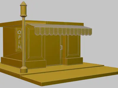 Miniature Shop Model 3D print model