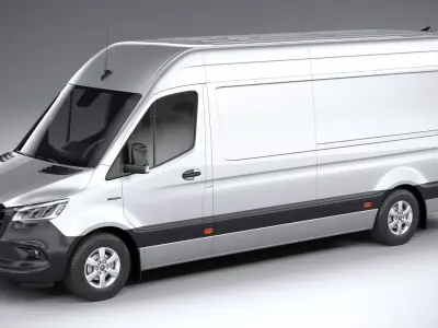 Mercedes-Benz Sprinter Van Long 2025 3D model