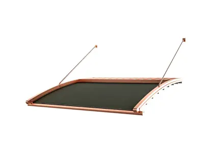 Motorized Pergola 6 copper matte 3D model
