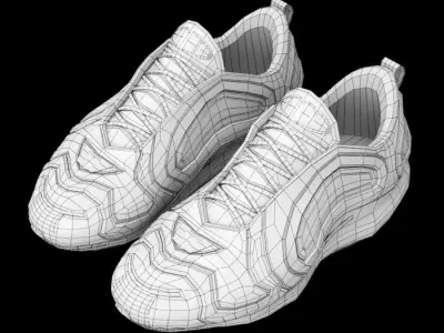 nike air max 720 3D model