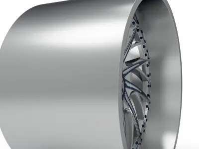 AZARA AZA-516 WHEEL 3D PRINT MODEL 3D print model