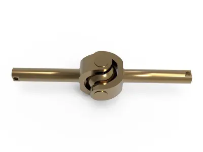 3D Kinetic Coupling 3D print model