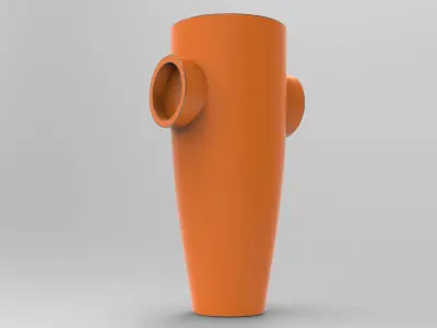 Jui Vase Low-poly 3D model