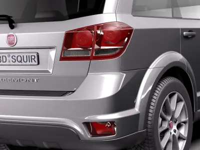 Fiat Freemont 2012 3D model