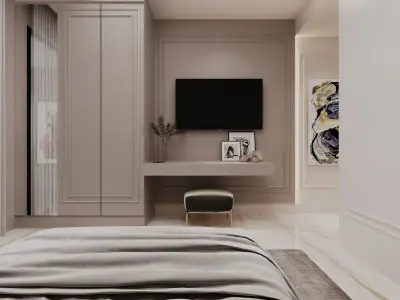 Bedroom Sapphire by FGM 3D model