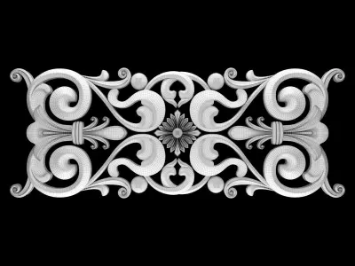 Ornament 100 3D model