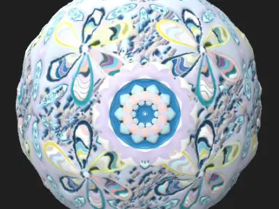 3 Doodles Surfaces PBR Texture Texture