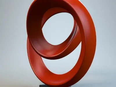 Abstract Figure 3D model