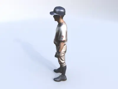 Baseball 3D model