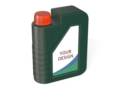 Plastic Jerrycan 3D model