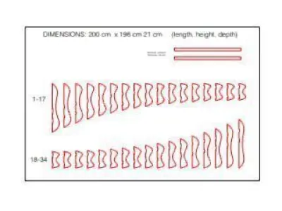 Parametric Wavy Wooden Panels 10 3D model