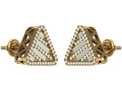 Earring 3D print model 30
