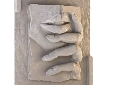 Face Wall Sculptures 3D model