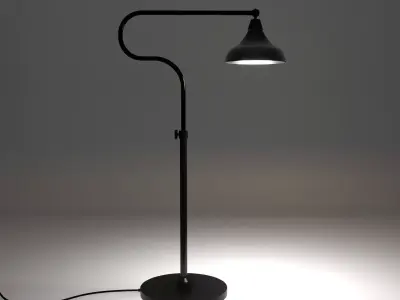 PBR Floor Lamp Low-poly 3D model