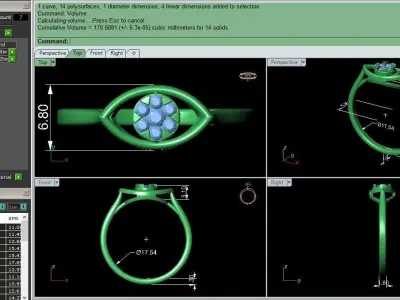 PRESSURE SETTING RING 13 3D print model