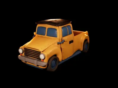 Car Low Poly Free low-poly 3D model