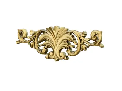 classic decor ornament 06 3D model