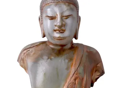 Head and Torso of Buddha 3D model