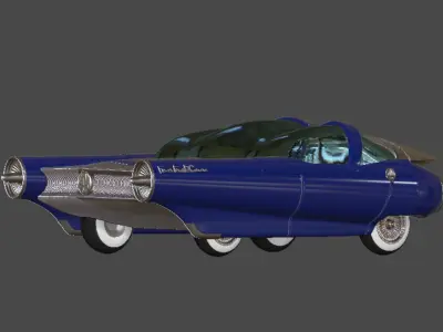 Fantasticar Fantastic Four 2025 3D print model