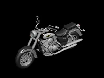 Bikes honda shadow 3D model