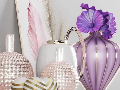 decorative set04 3D model